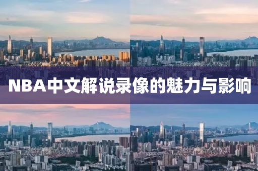 NBA中文解说录像的魅力与影响
