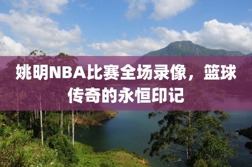 姚明NBA比赛全场录像，篮球传奇的永恒印记