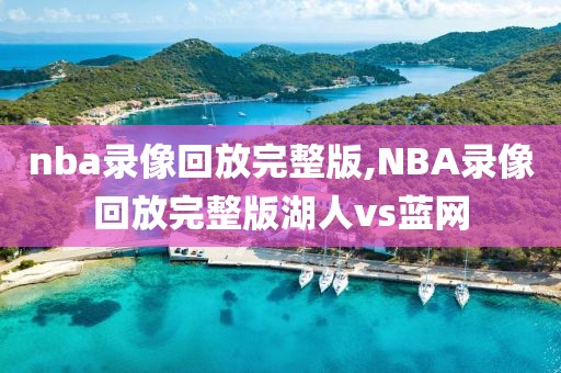 nba录像回放完整版,NBA录像回放完整版湖人vs蓝网
