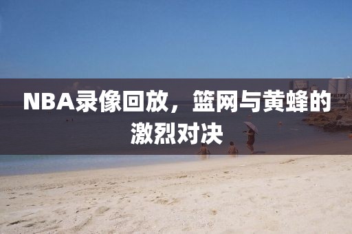 NBA录像回放，篮网与黄蜂的激烈对决