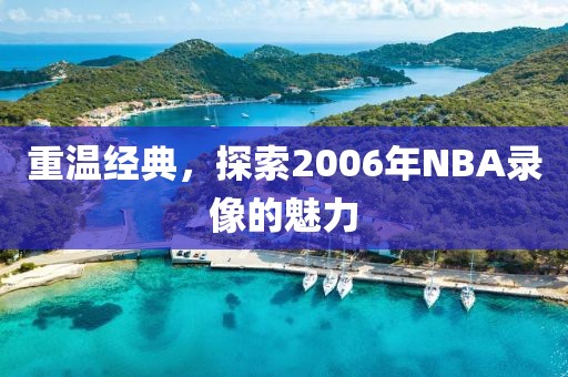 重温经典，探索2006年NBA录像的魅力